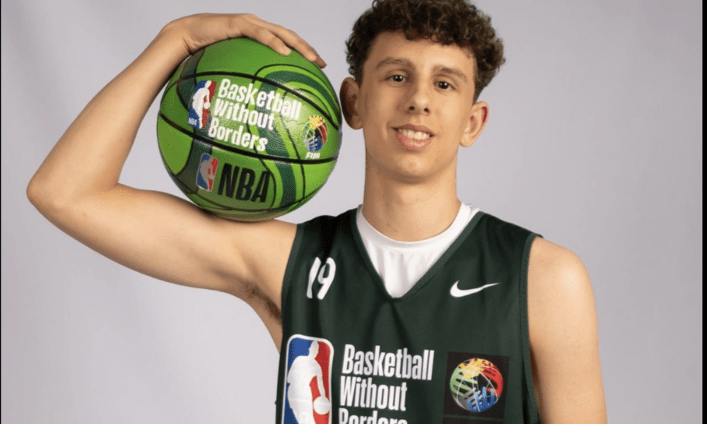 Peja Strobl, who plays his high-school ball for Upper St. Clair, is competing for the NBA Academy Select roster, a team comprised of international players.
